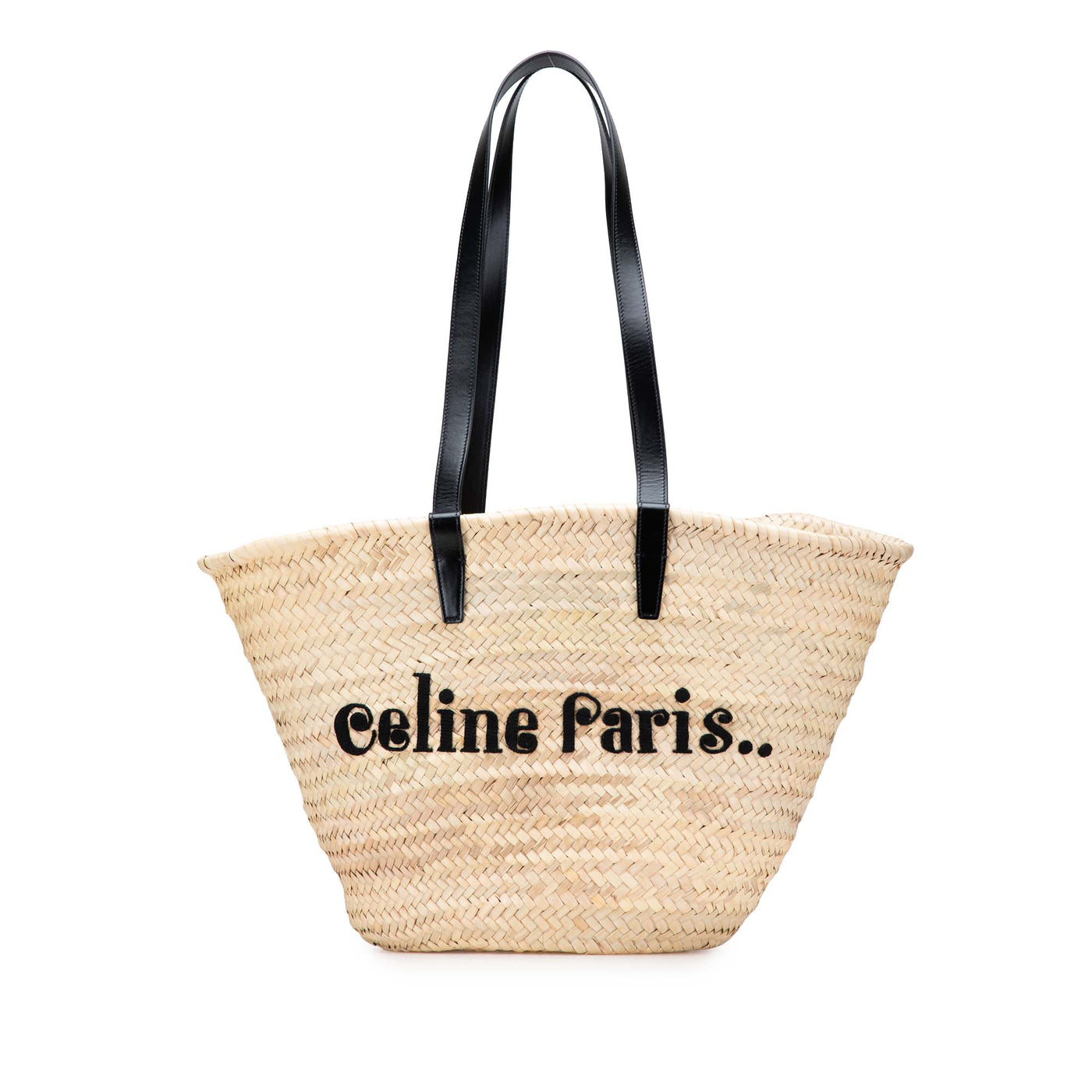 Raffia Classic Panier Tote - Image 1