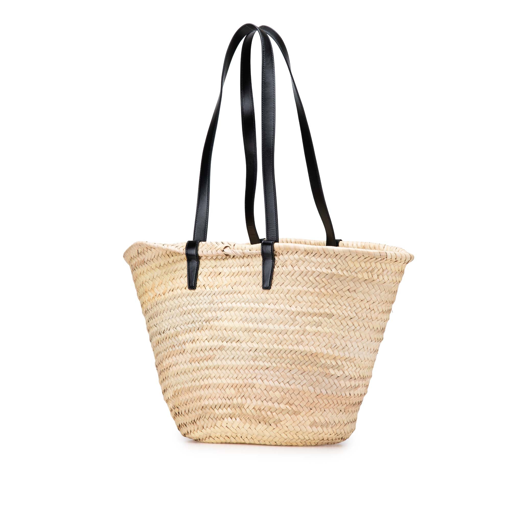 Raffia Classic Panier Tote - Image 2