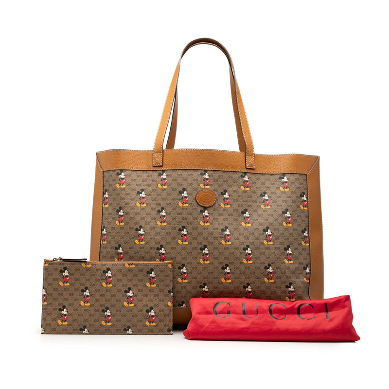 Disney Medium Micro GG Supreme Mickey Mouse Tote - Image 9