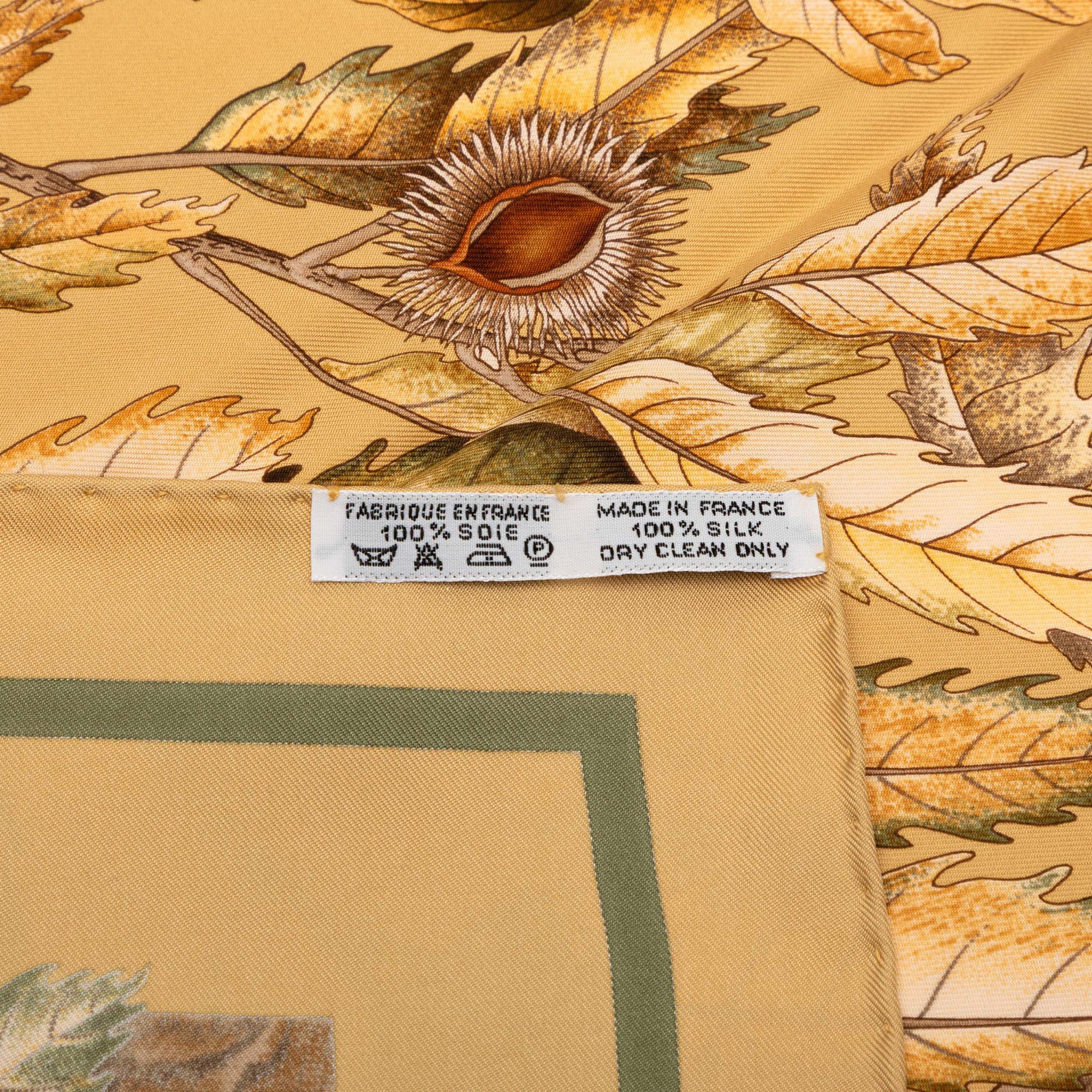 Casse Noisette Silk Scarf 90 - Image 4