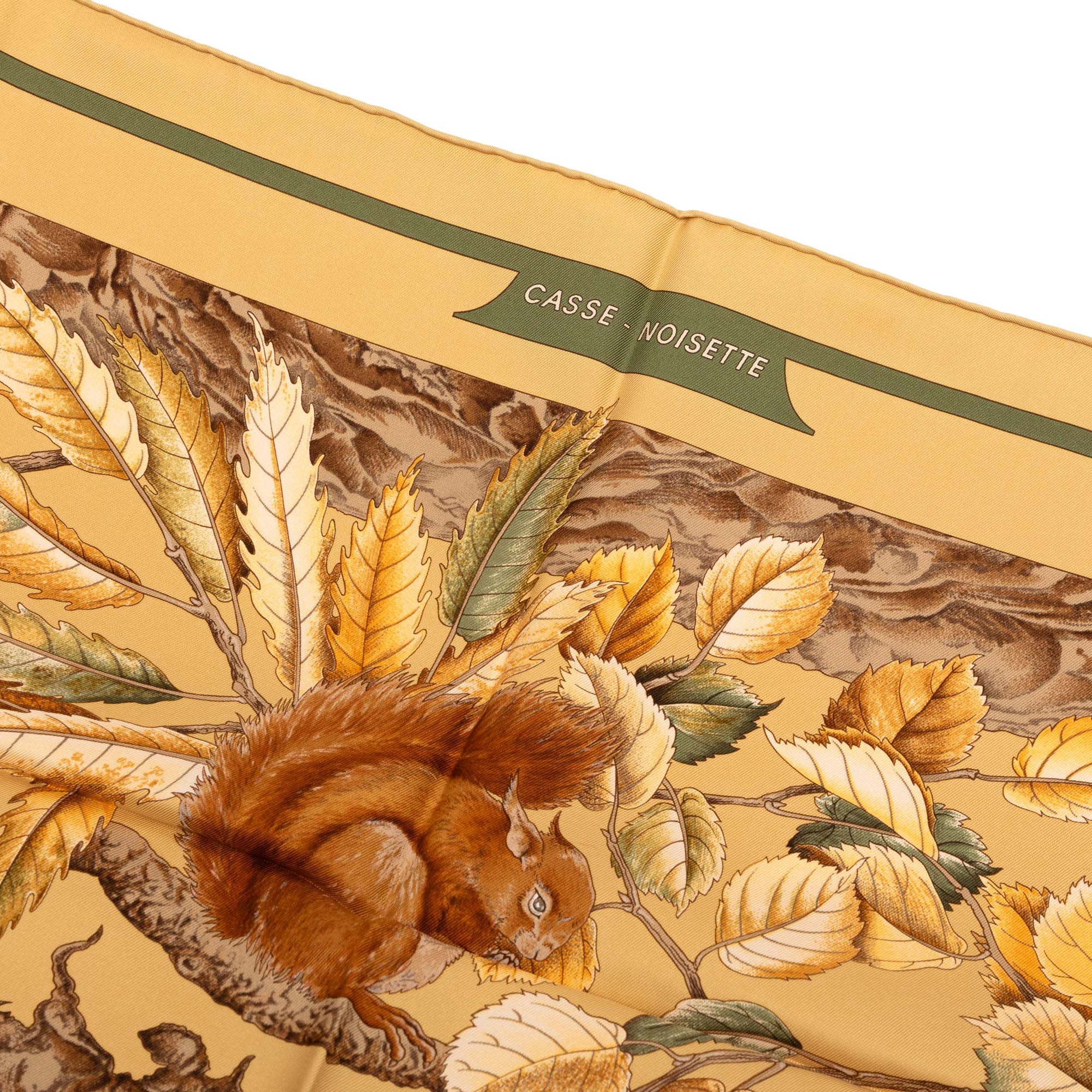 Casse Noisette Silk Scarf 90 - Image 5