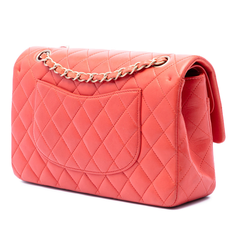 Medium Classic Lambskin Double Flap - Image 2