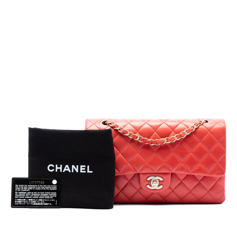 Medium Classic Lambskin Double Flap - Image 7