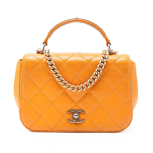 Mini Quilted Caviar Carry Around Flap - Image 1