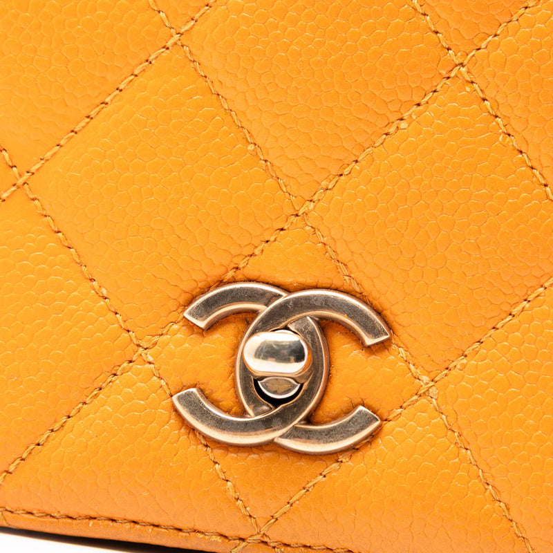 Mini Quilted Caviar Carry Around Flap - Image 5