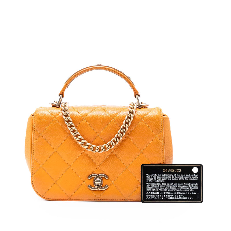 Mini Quilted Caviar Carry Around Flap - Image 8