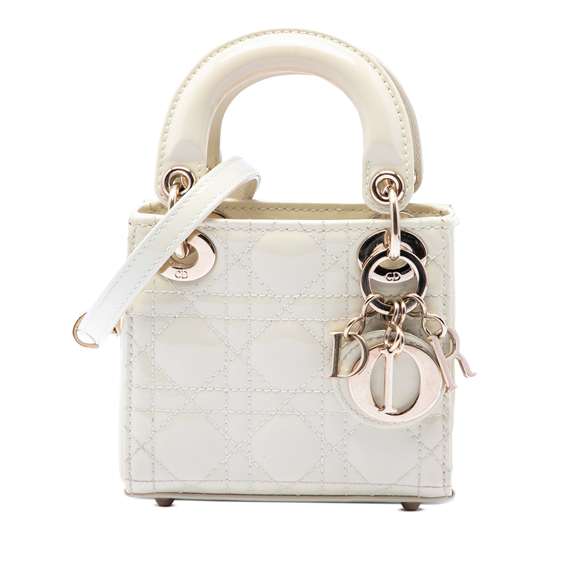 Micro Patent Cannage Lady Dior - Image 1