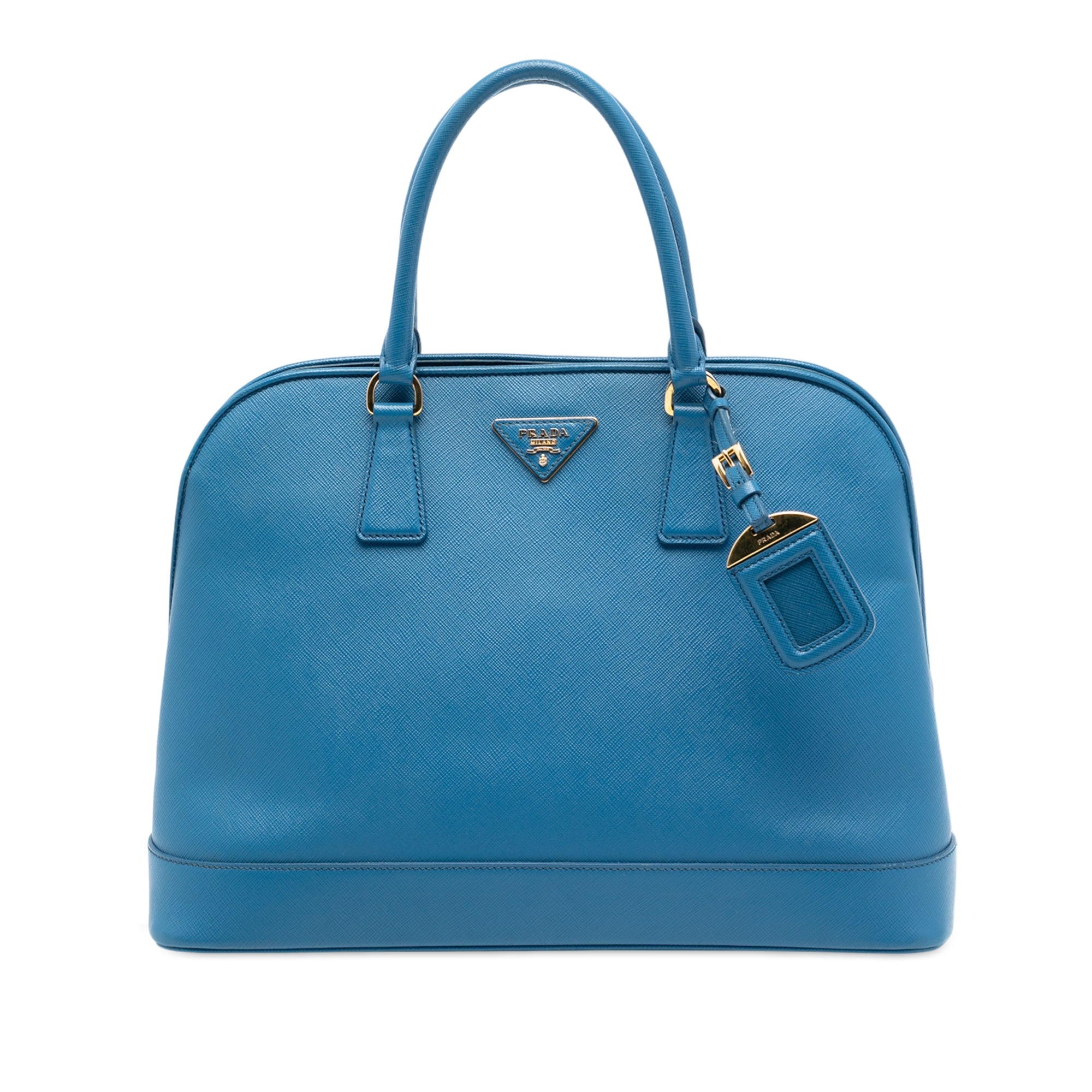 Large Saffiano Lux Open Promenade Satchel - Image 1