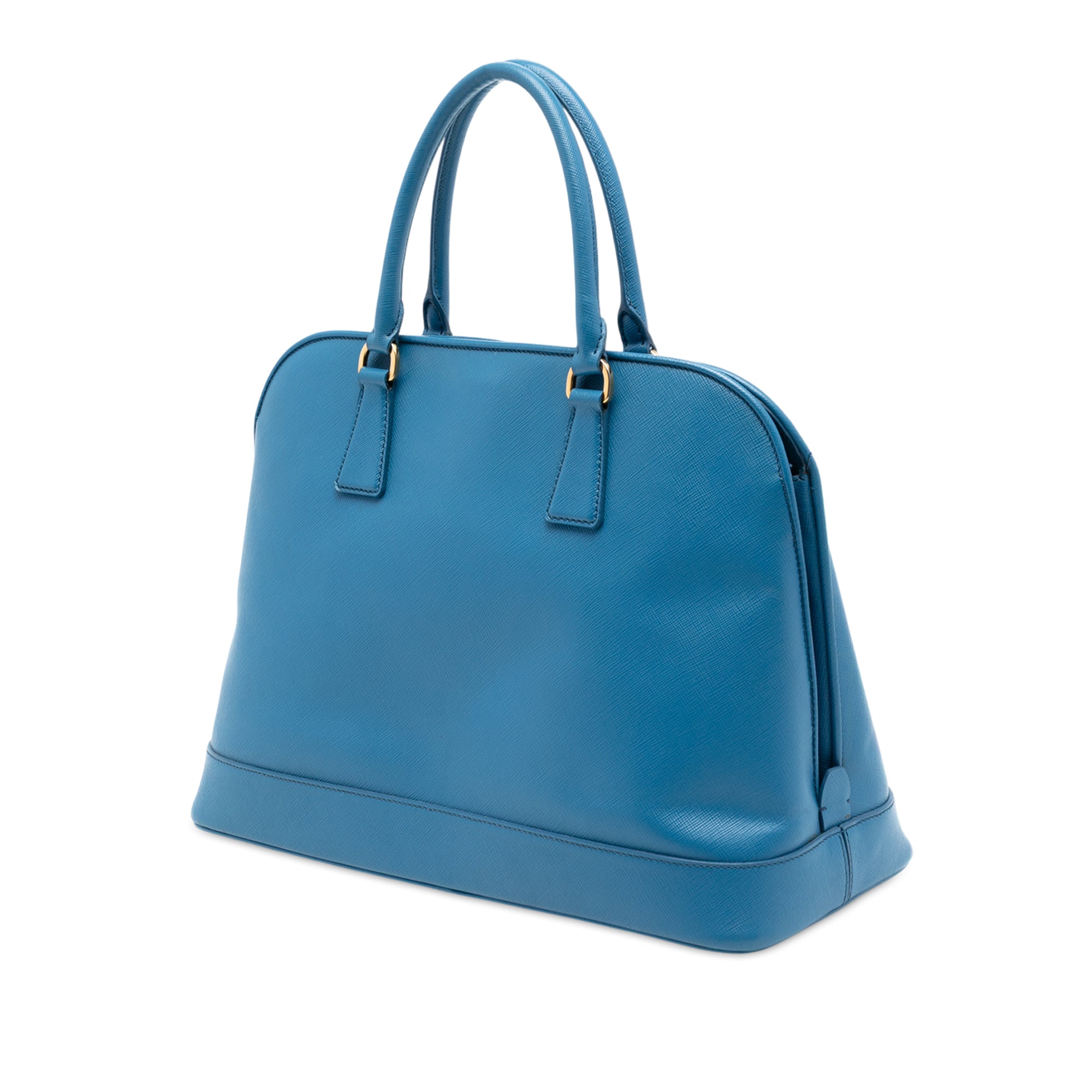 Large Saffiano Lux Open Promenade Satchel - Image 2