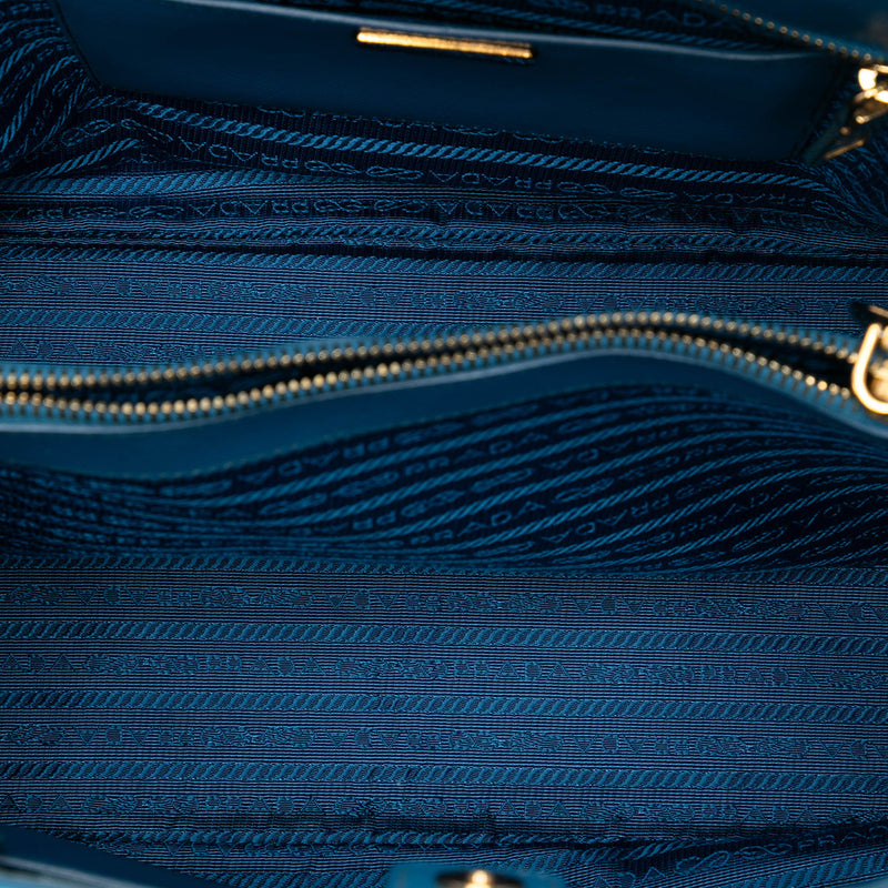 Large Saffiano Lux Open Promenade Satchel - Image 4