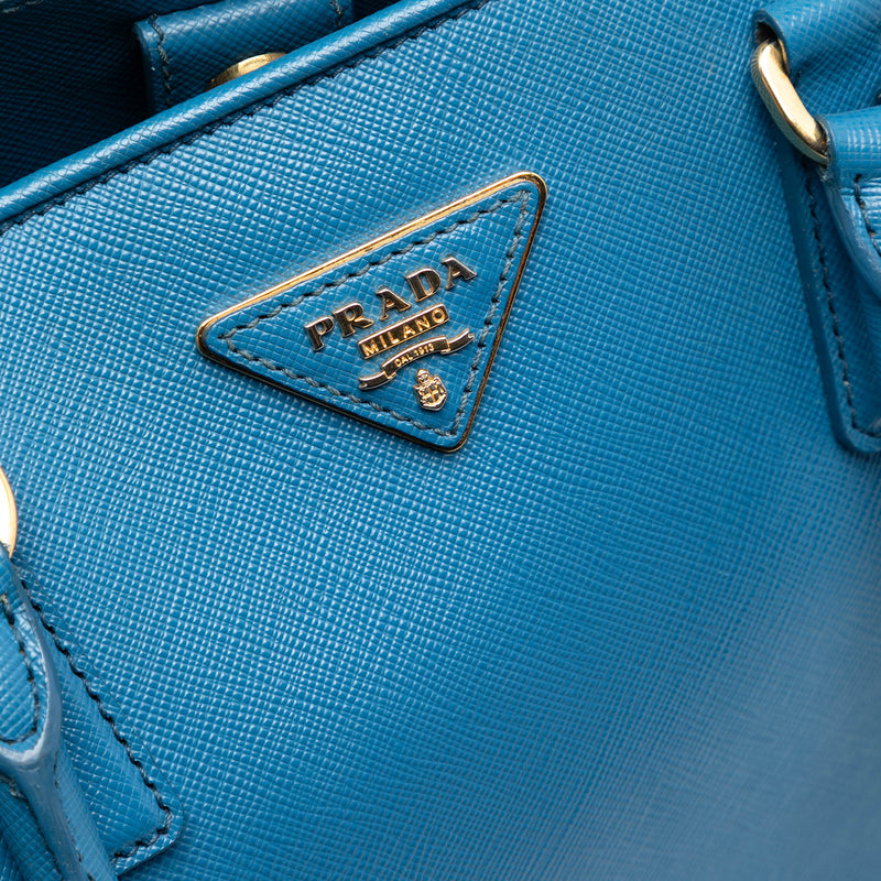 Large Saffiano Lux Open Promenade Satchel - Image 5