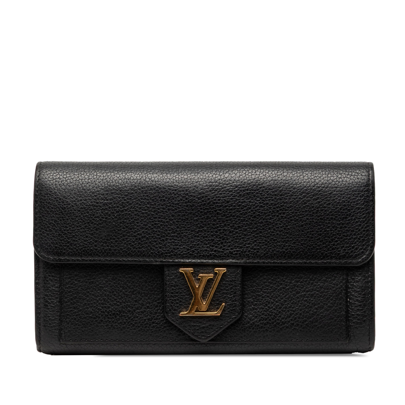Leather LockMe Long Wallet - Image 1