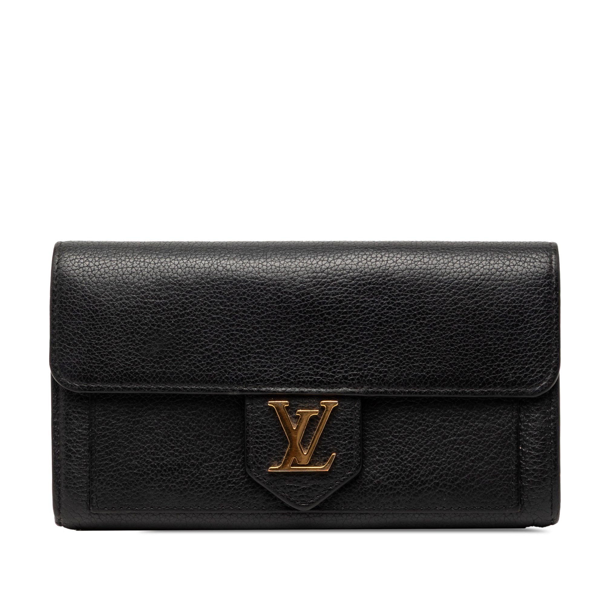 Leather LockMe Long Wallet - Image 1