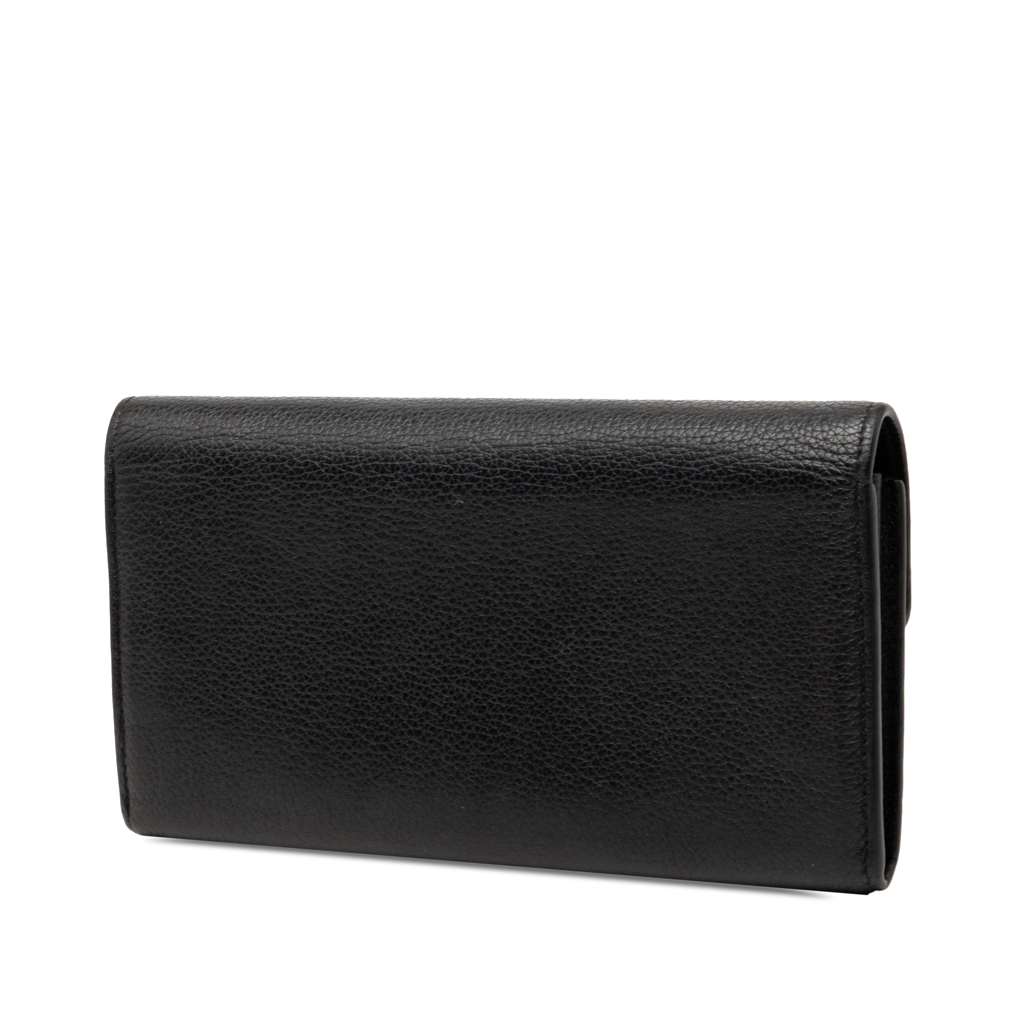 Leather LockMe Long Wallet - Image 2