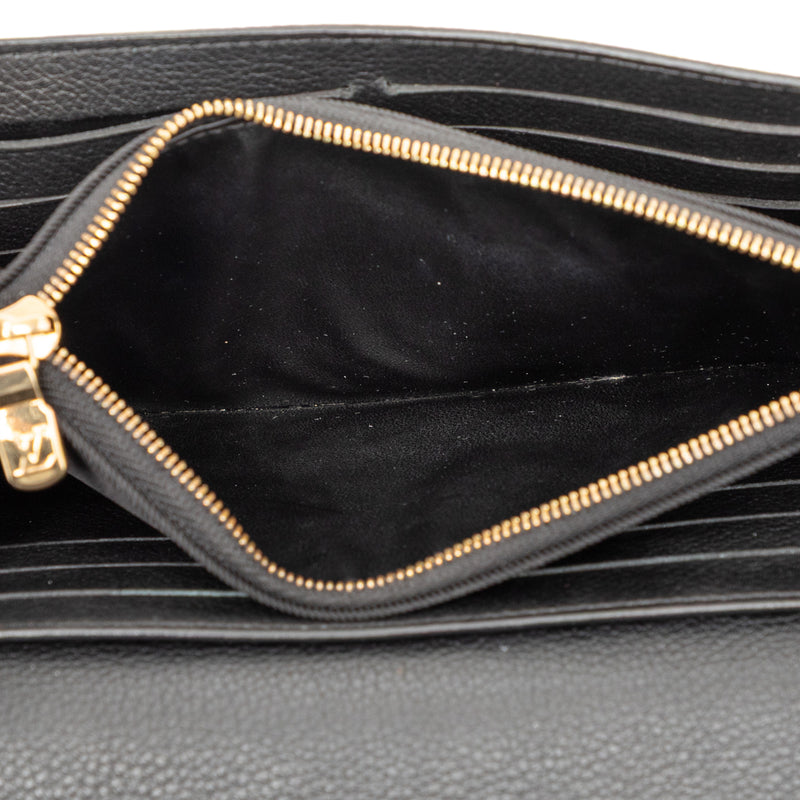 Leather LockMe Long Wallet - Image 4
