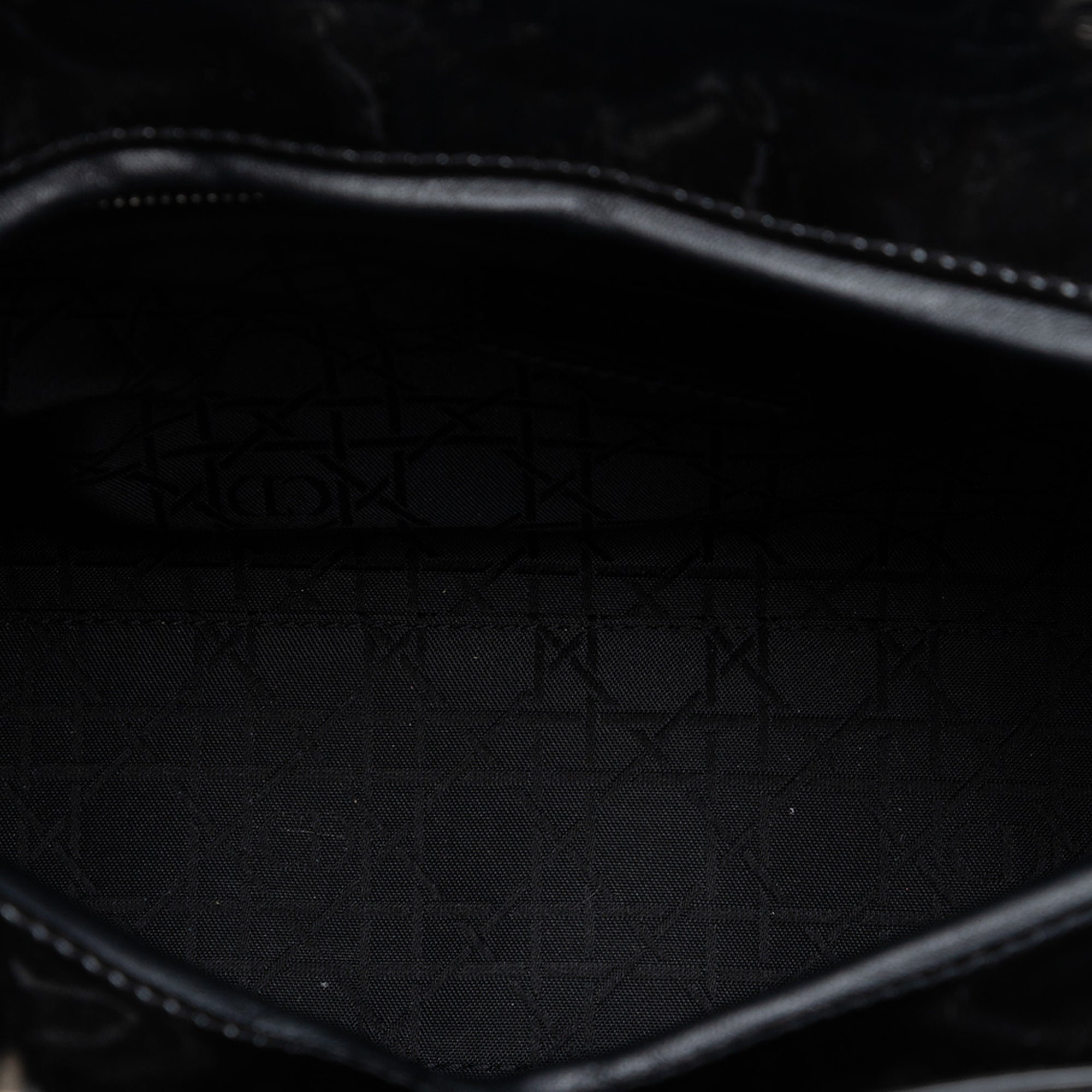 Large Patent Cannage Lady Dior - Image 4