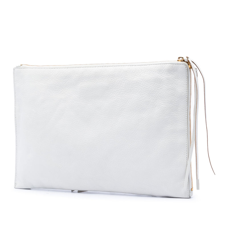 Chevre Motocross Classic Metallic Edge Clutch - Image 2