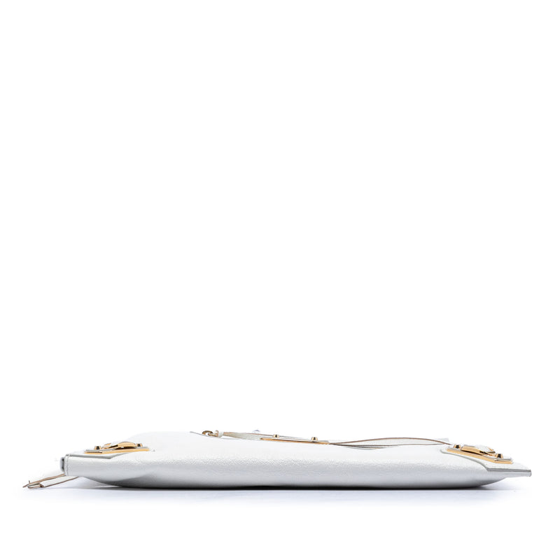 Chevre Motocross Classic Metallic Edge Clutch - Image 3