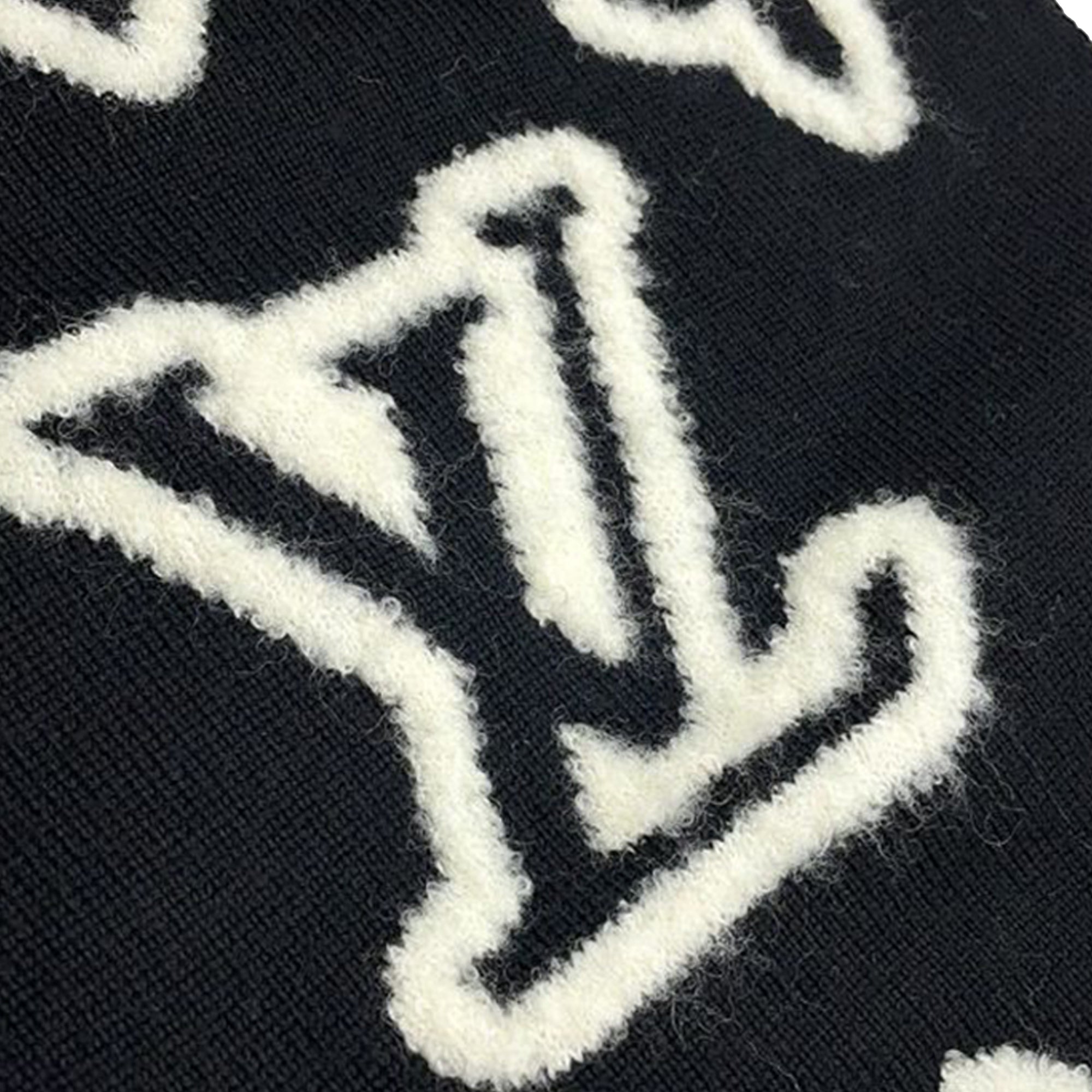 Monogram Hip Knitted Reversible Scarf - Image 7