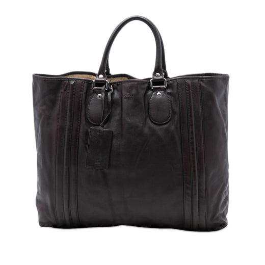 Leather Tote - Image 1