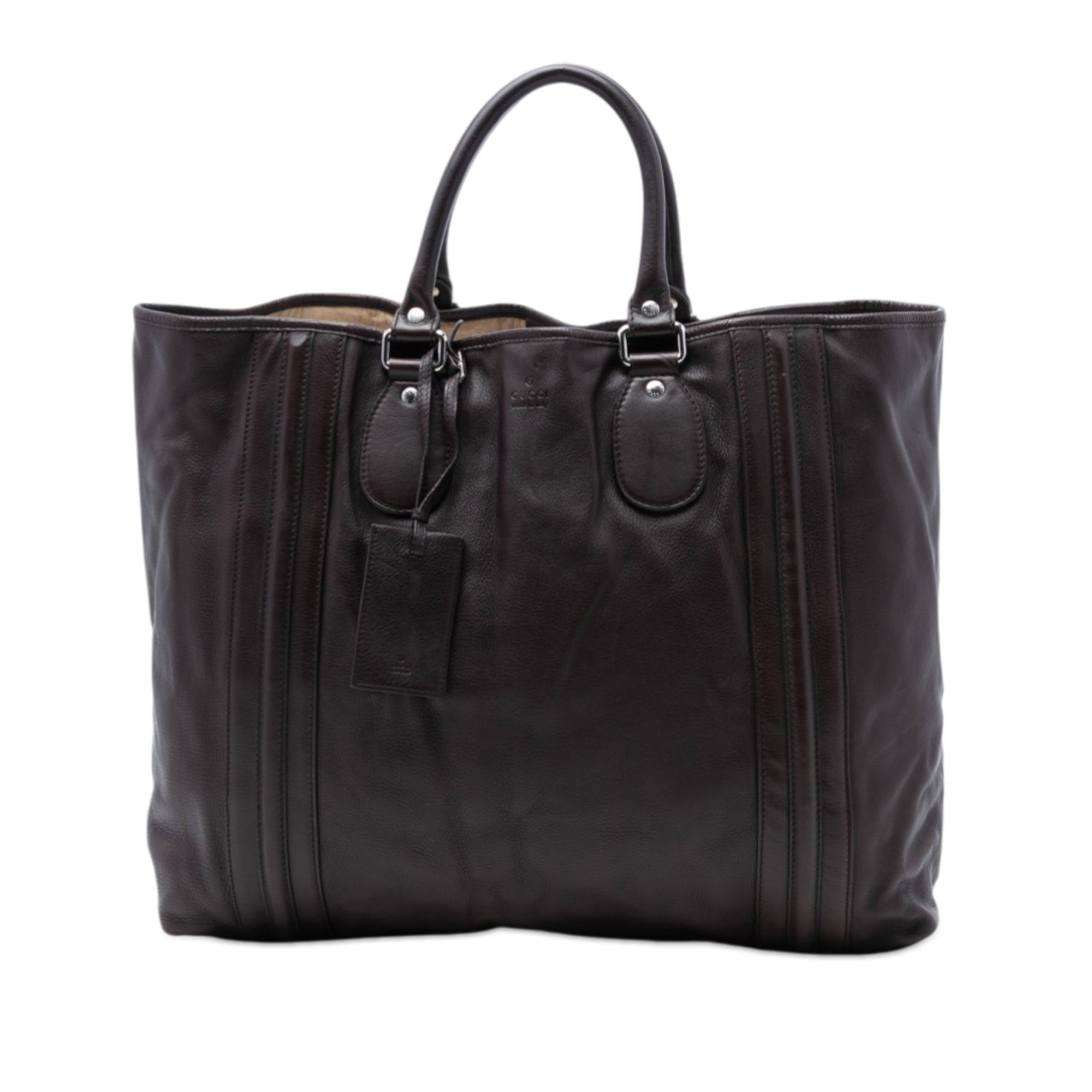 Leather Tote - Image 1