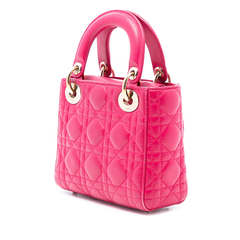 Mini Lambskin Cannage Lady Dior - Image 2