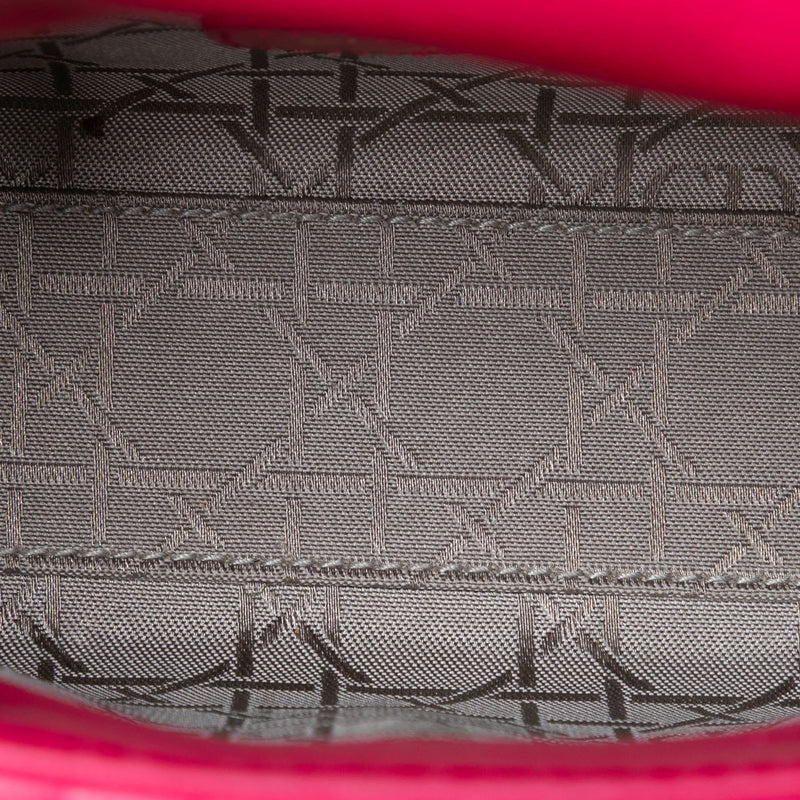 Mini Lambskin Cannage Lady Dior - Image 4