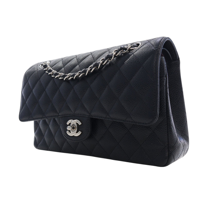 Medium Classic Caviar Double Flap - Image 7