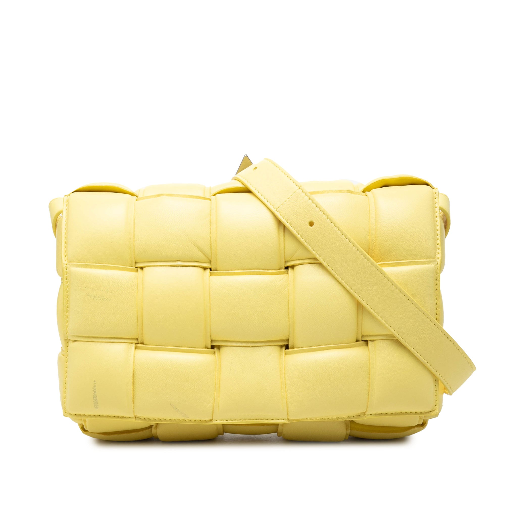 Nappa Intrecciato Padded Cassette Crossbody - Image 1