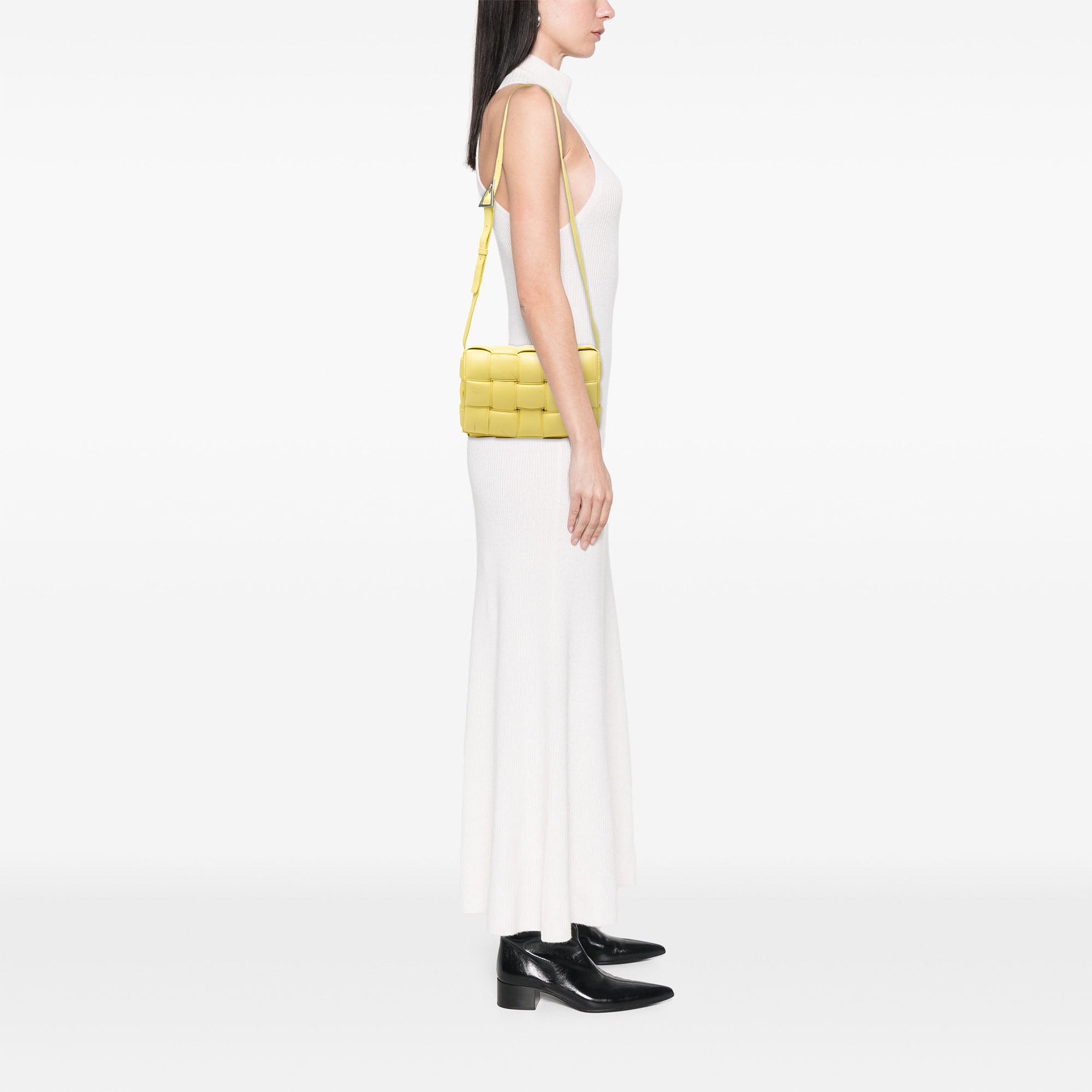 Nappa Intrecciato Padded Cassette Crossbody - Image 7