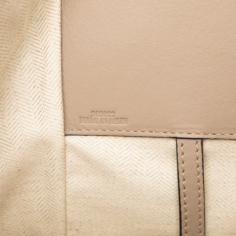 Small Tricolor Soft Grained Calfskin Hammock Bag - Image 6