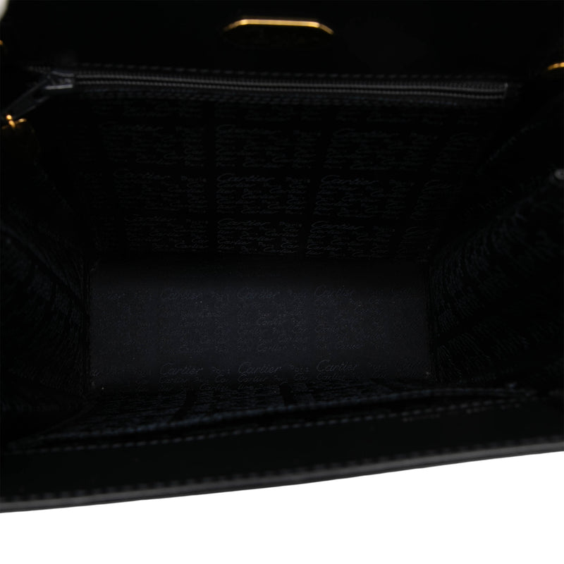 Leather Sapphire Line Handbag - Image 4