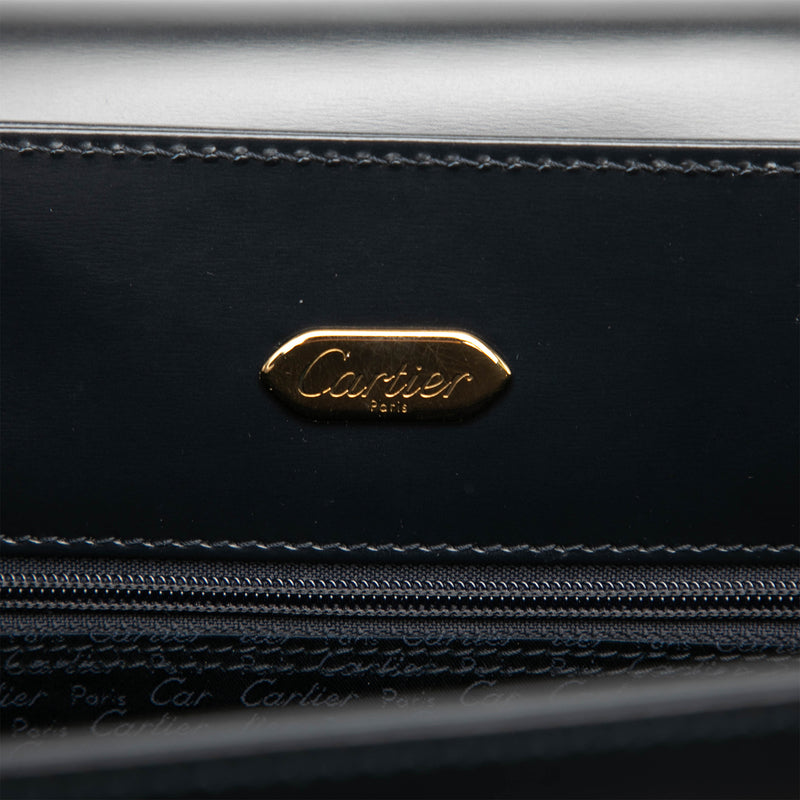 Leather Sapphire Line Handbag - Image 5