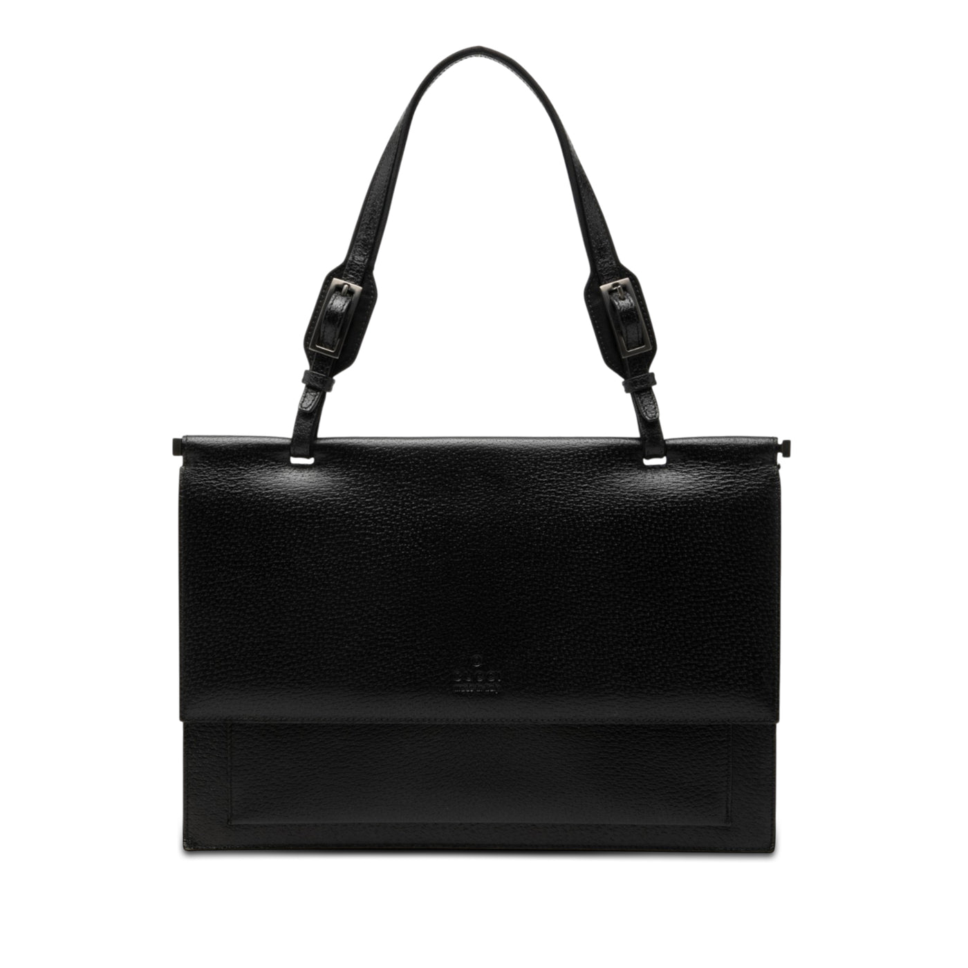 Grained Calfskin Top Handle Bag - Image 1