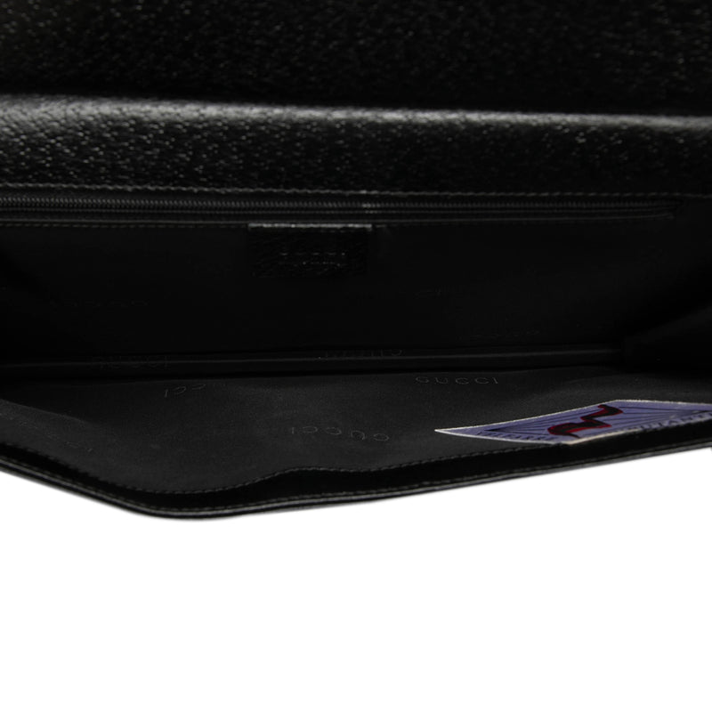Grained Calfskin Top Handle Bag - Image 4