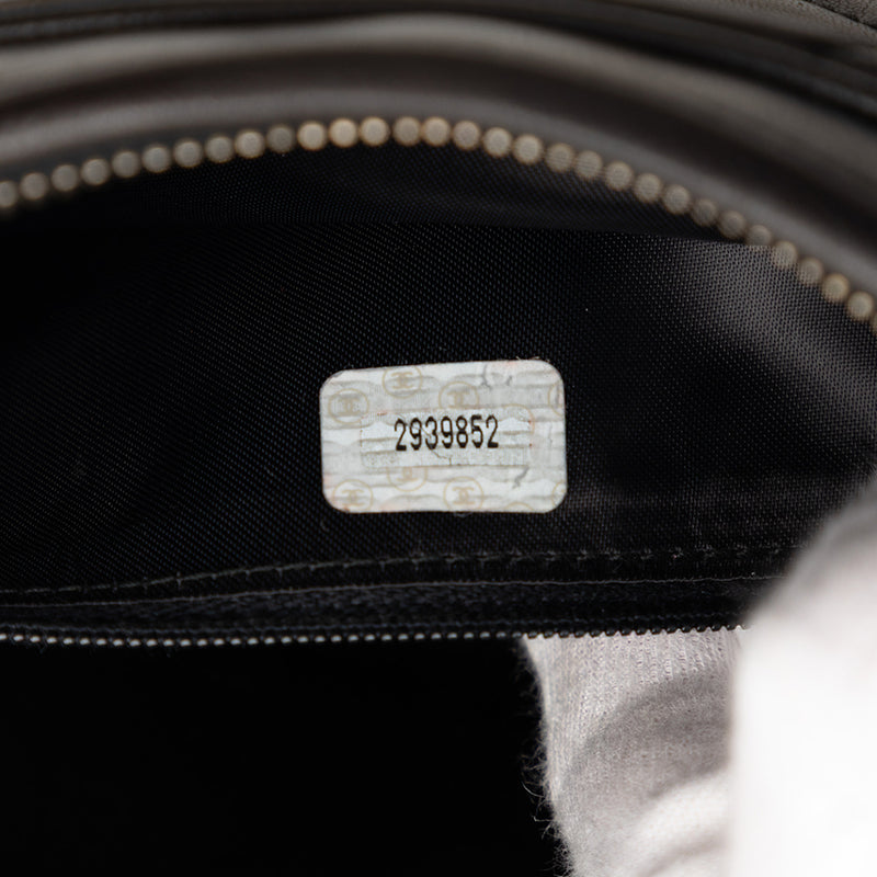 CC Diagonal Quilted Lambskin Tassel Camera Bag - Image 6