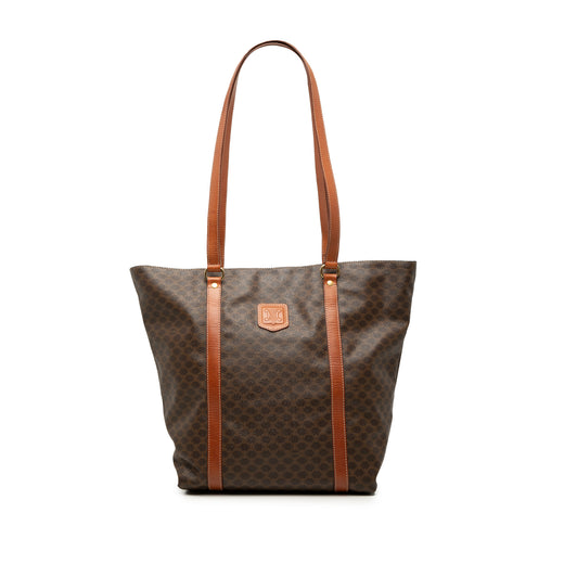 Macadam Coated Canvas  Tote - Image 1