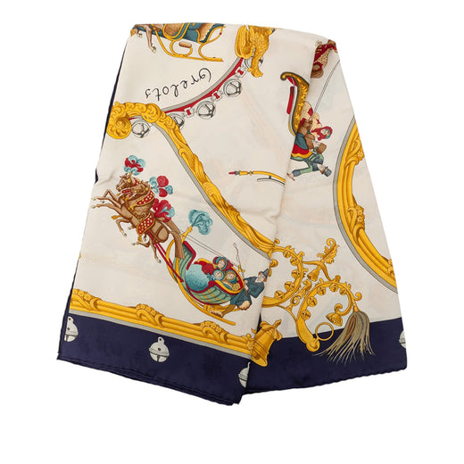 Plumes et Grelots Silk Scarf 90 - Image 1