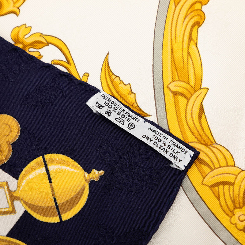 Plumes et Grelots Silk Scarf 90 - Image 2