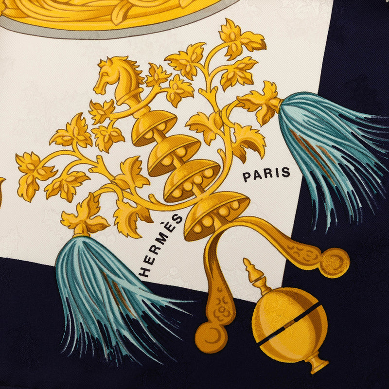 Plumes et Grelots Silk Scarf 90 - Image 3
