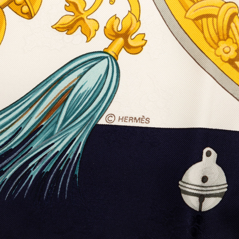 Plumes et Grelots Silk Scarf 90 - Image 5