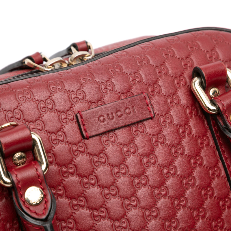 Small Microguccissima Bree Satchel - Image 5