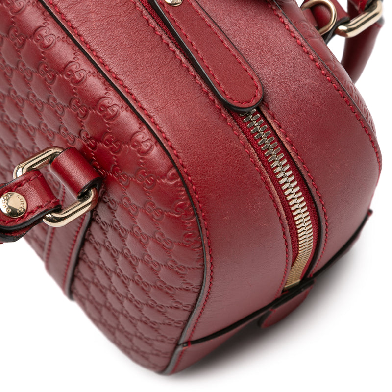 Small Microguccissima Bree Satchel - Image 9