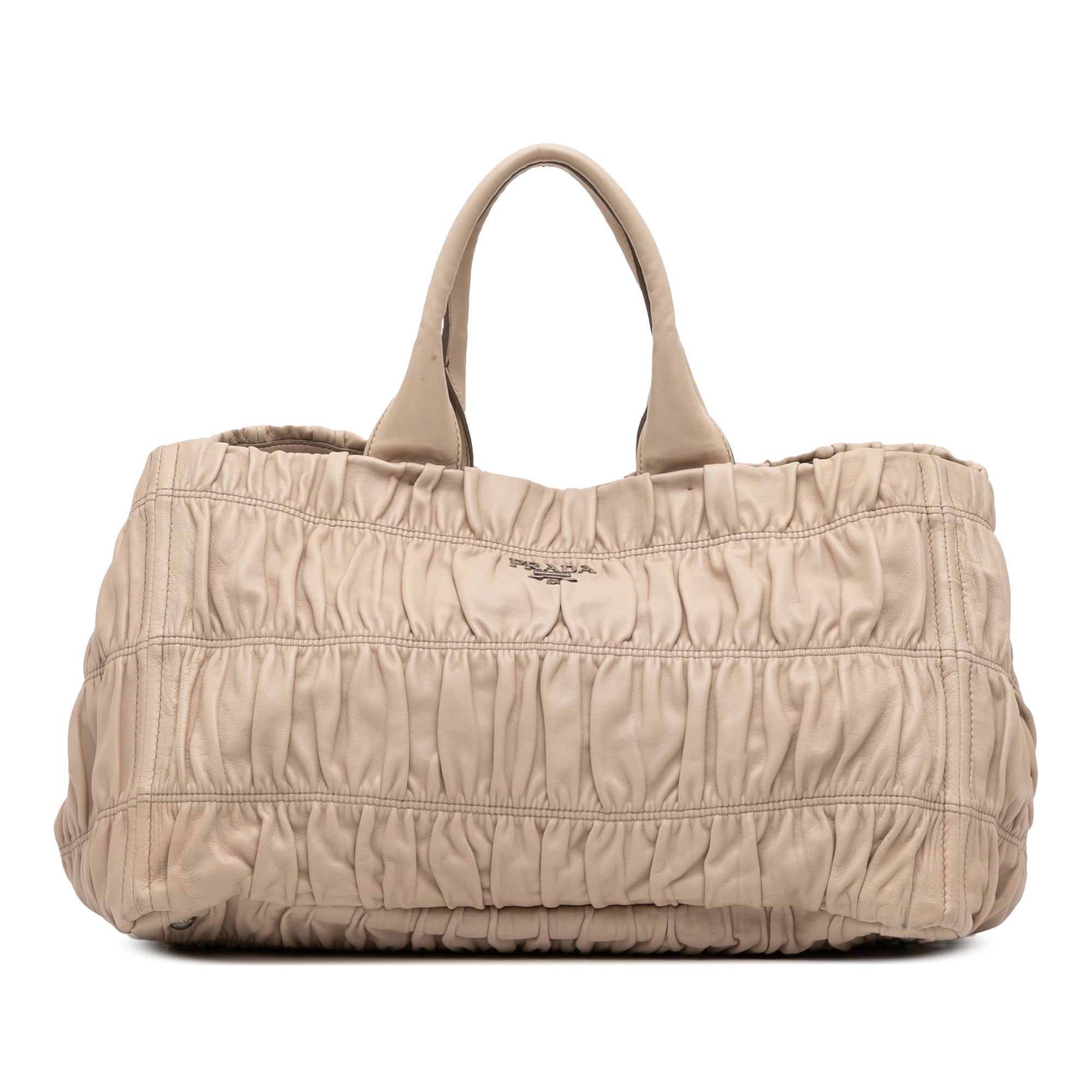 Nappa Gaufre Handbag - Image 1