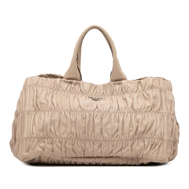 Nappa Gaufre Handbag
