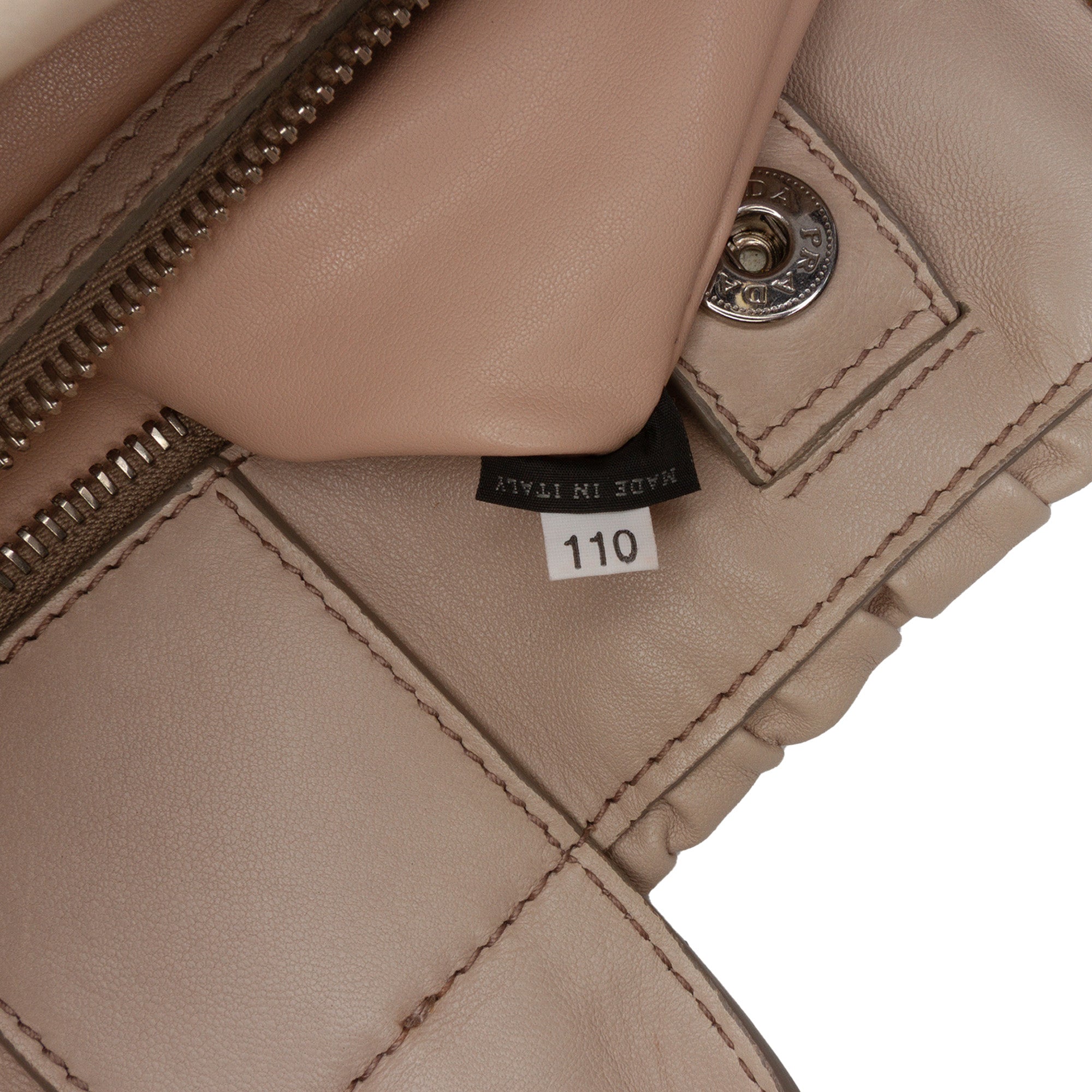Nappa Gaufre Handbag - Image 6