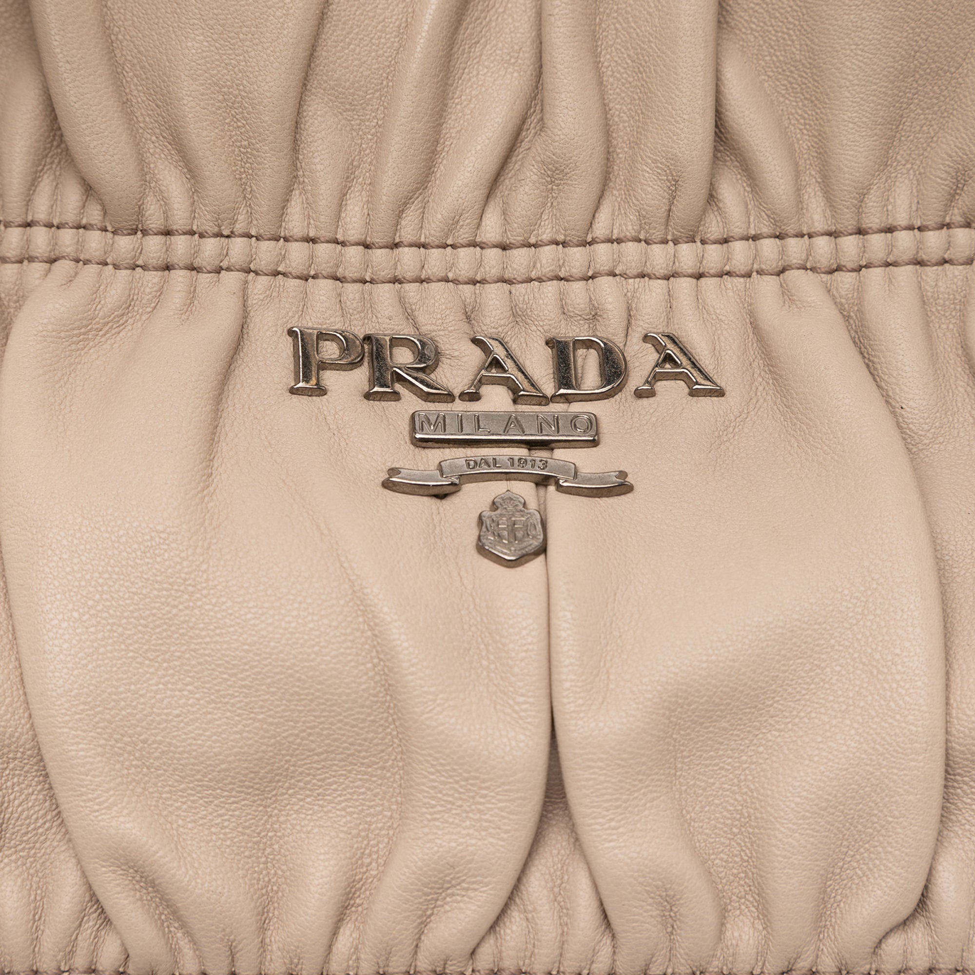 Nappa Gaufre Handbag - Image 8