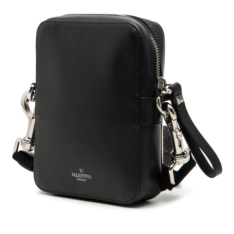 Small Leather VLTN Crossbody - Image 2