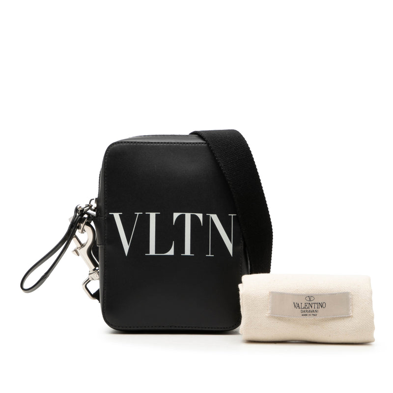 Small Leather VLTN Crossbody - Image 7