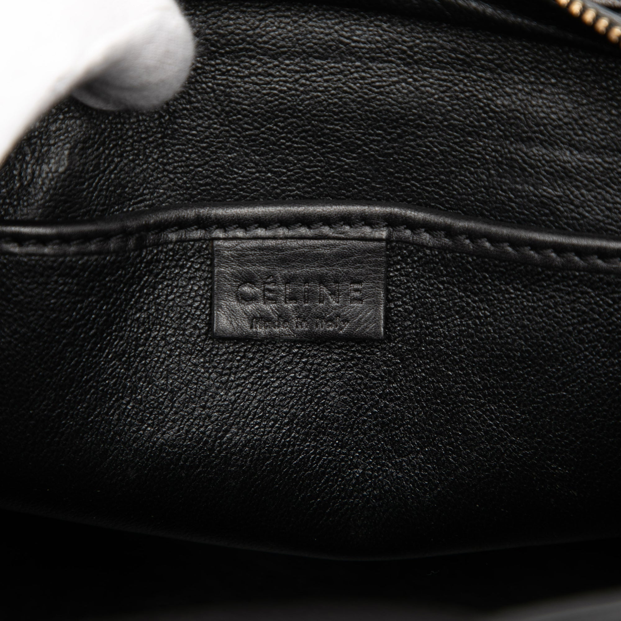 Nano Tricolor Calfskin and Suede Luggage Tote - Image 5